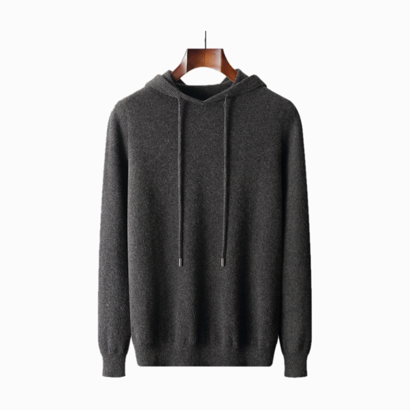 MÖRKGRÅ HOODIE