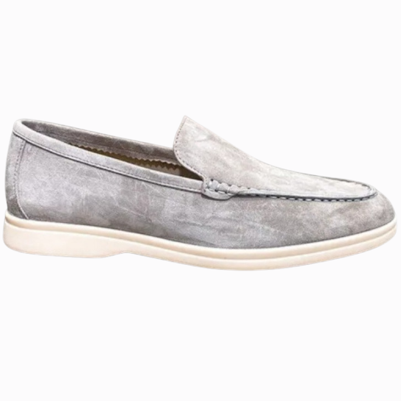 SUEDE LOAFERS