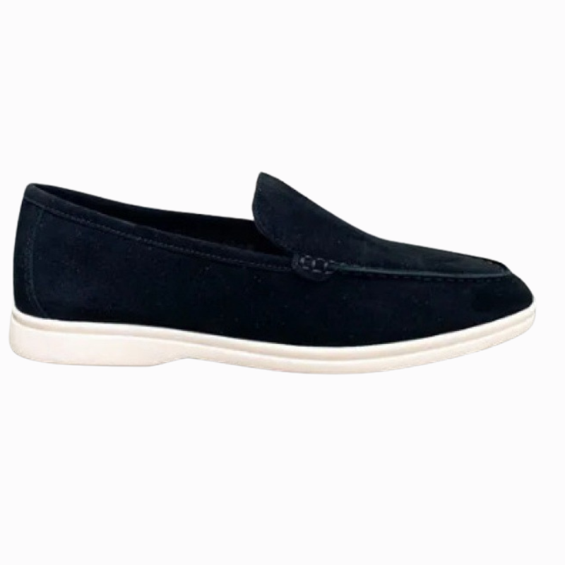 SUEDE LOAFERS