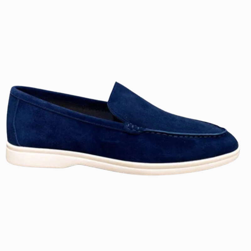 SUEDE LOAFERS