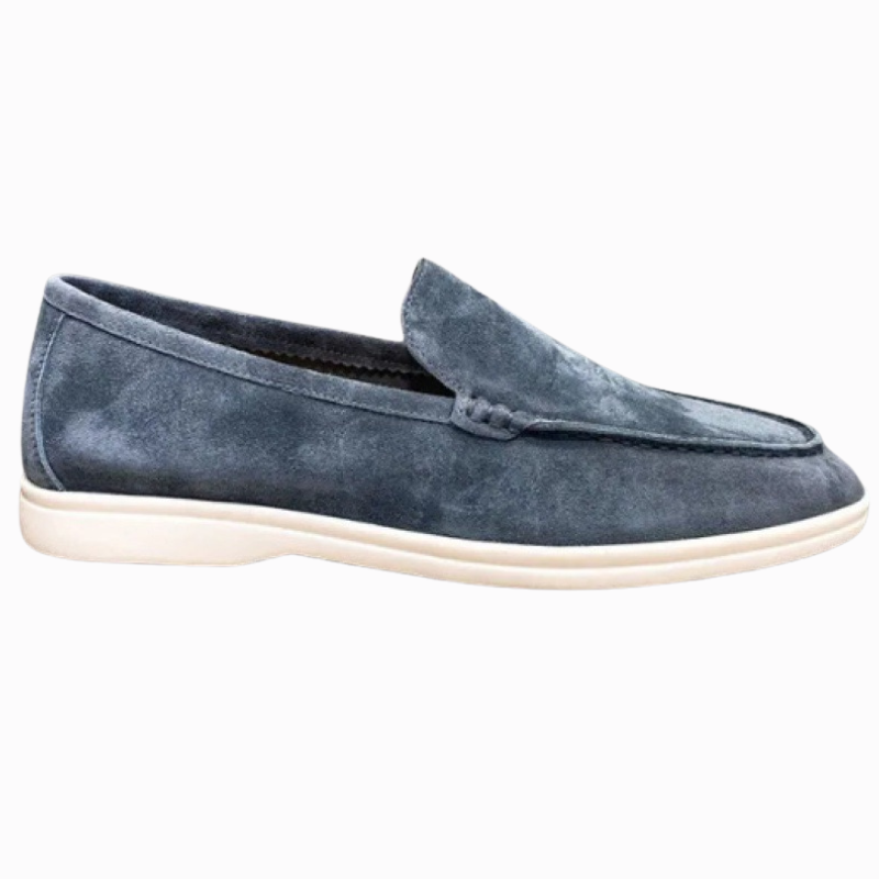 SUEDE LOAFERS