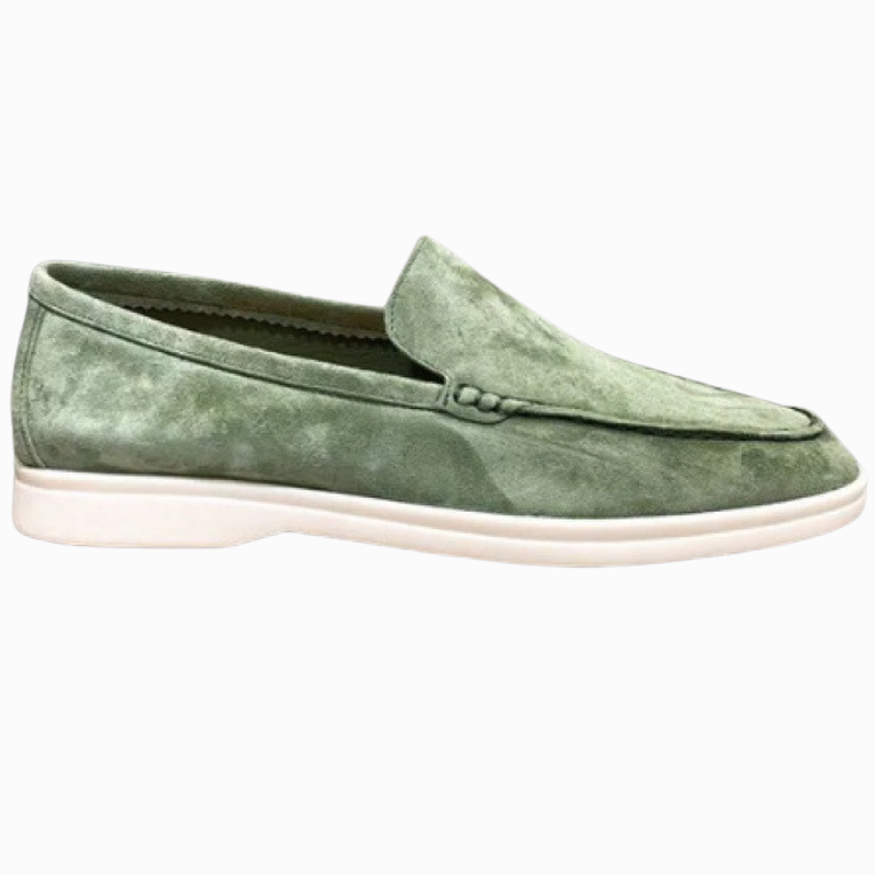 SUEDE LOAFERS