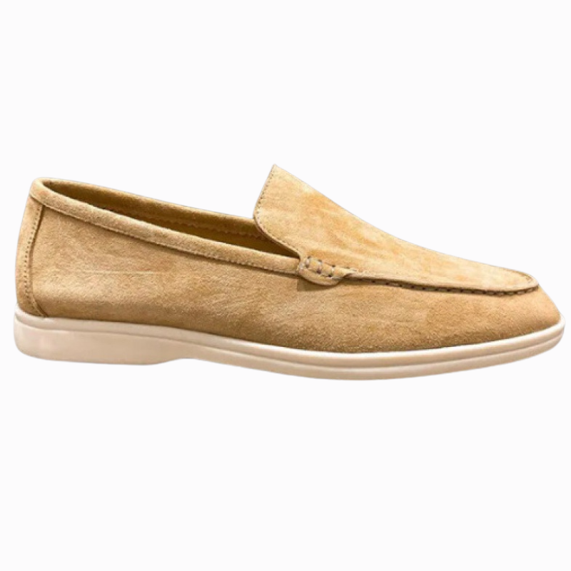 SUEDE LOAFERS