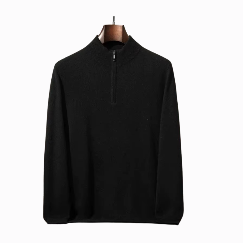 MERINO QUARTER ZIP