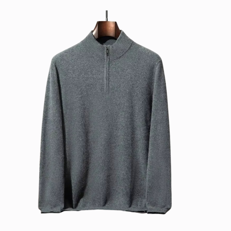 MERINO QUARTER ZIP