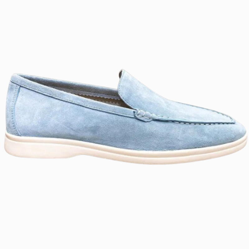 SUEDE LOAFERS